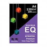 EQ 120g A4 1권 100매 고품질 컬러인쇄용지